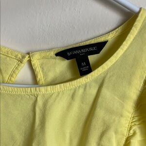 Banana Republic Sunny Yellow Blouse